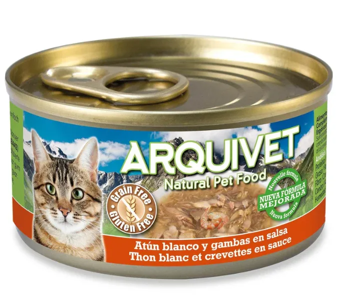 Arquivet Atún Blanco y Gambas en Salsa 80gr