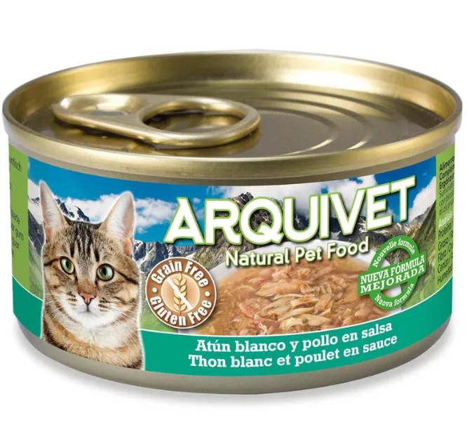 Arquivet Atún Blanco y Pollo en Salsa 80gr