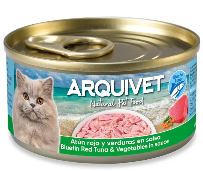 Arquivet Atún Rojo y Verduras en Salsa 80gr