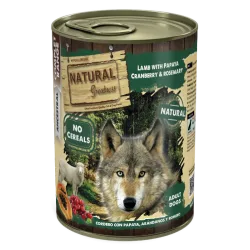 Natural Greatness Cordero con Papaya, Arándanos y Romero 400gr
