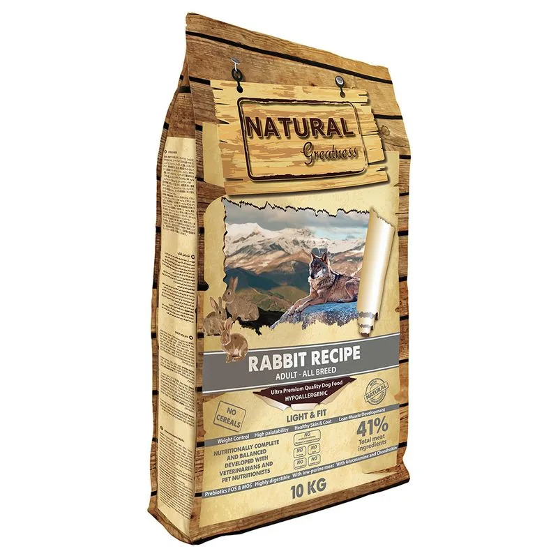 Natural Greatness Receta Conejo