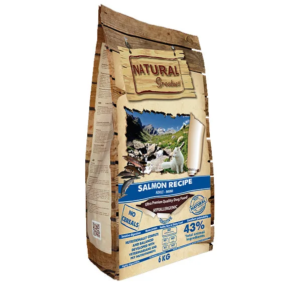 Natural Greatness Receta Salmón Mini