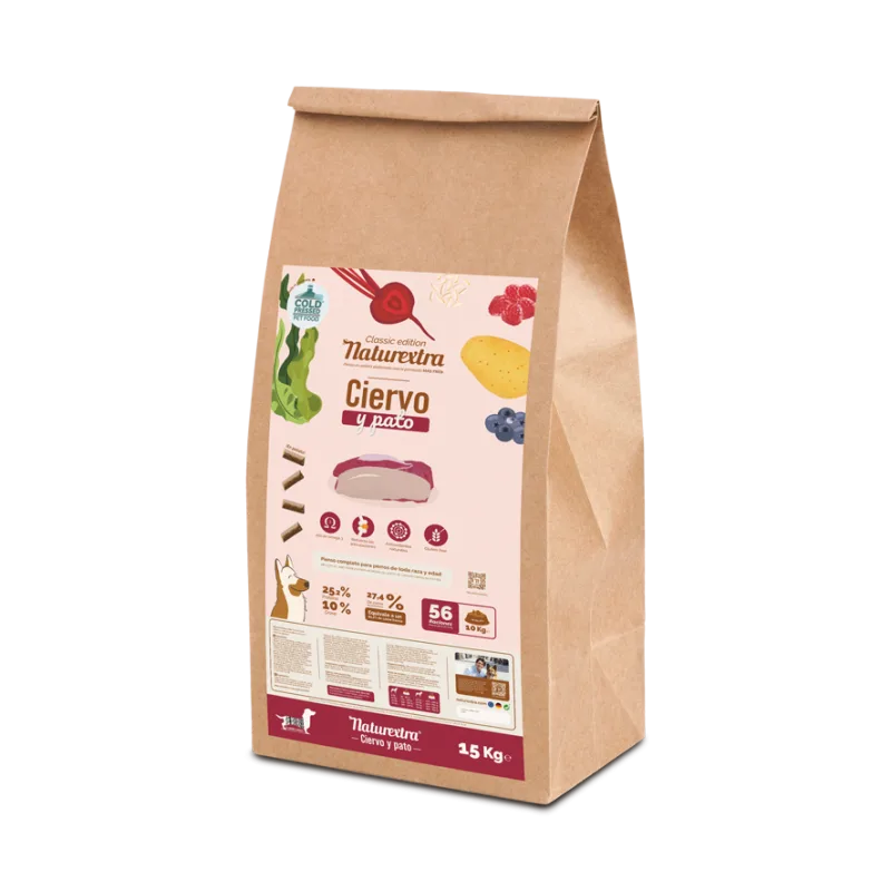 Naturextra Ciervo y Pato Pellet