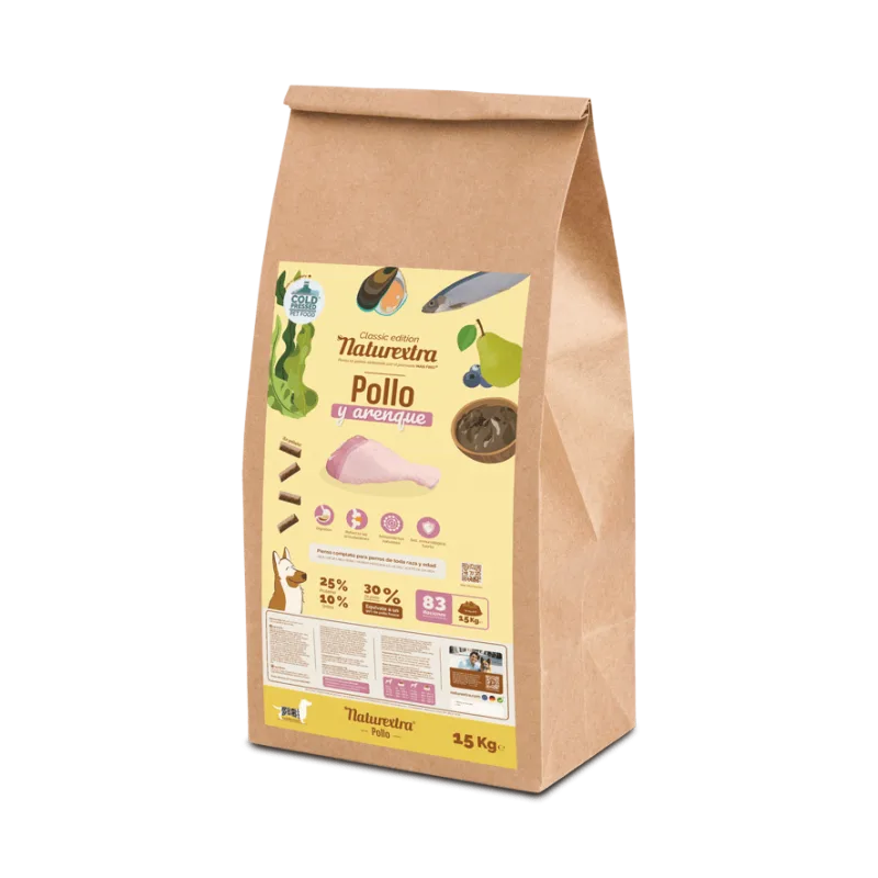 Naturextra Pollo y Arenque Pellet