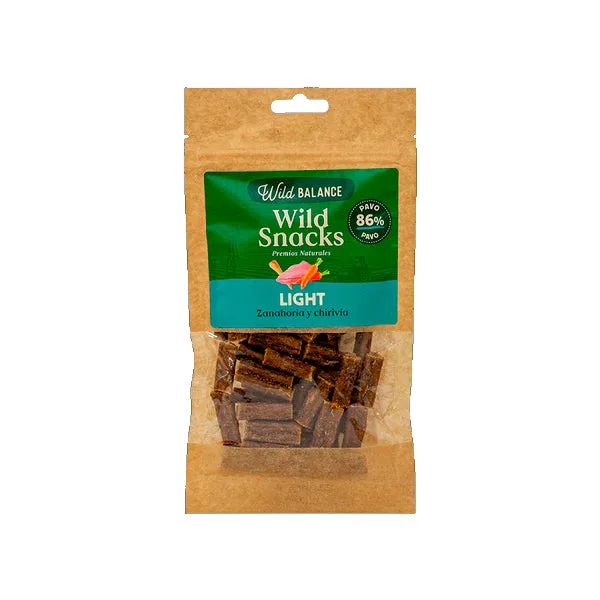 Wild Balance Snacks Light de Pavo – Premios Naturales