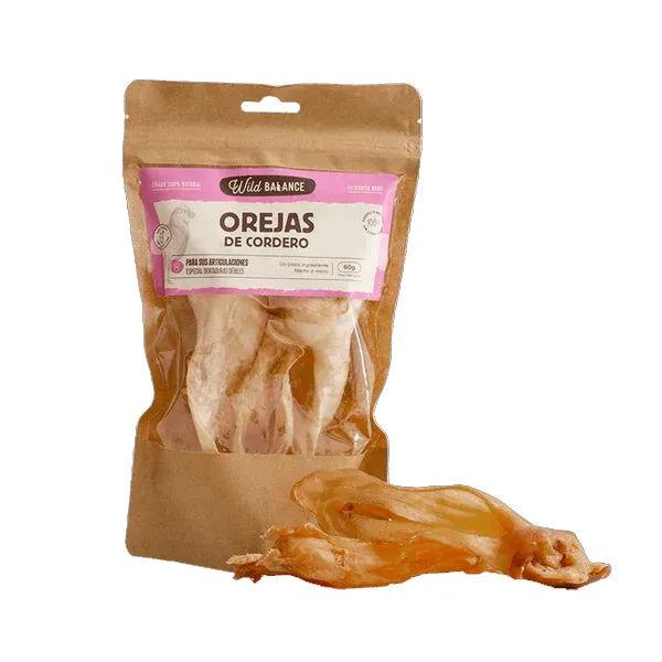 Wild Balance Snacks Orejas de Cordero