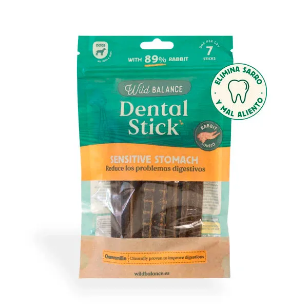 Wild Balance Sticks Dentales de Conejo, Camomila y Salvia – Estómagos Sensibles